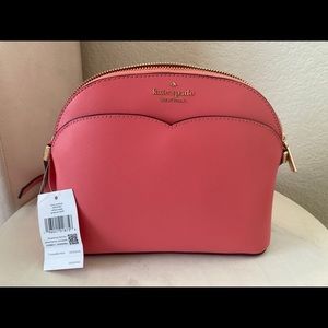 Kate Spade Coral Pink Payton Dome Crossbody! New with tags!